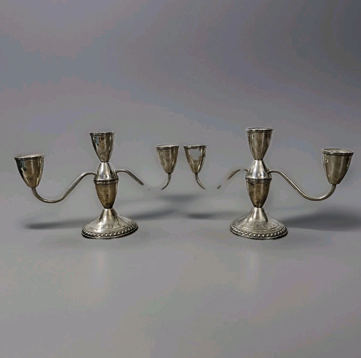 Duchin Sterling Candle Holders for sale | eBay