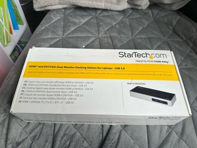 StarTech Dual-4K Universal Dockingstation - USB-C/ USB 3.0 - DisplayPort & HDMI