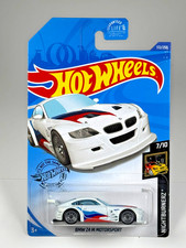 Hot Wheels BMW Z4 M Motorsport Nightburnerz 7/10 White