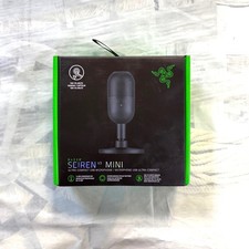 Razer Seiren V3 Mini Ultra-Compact USB Microphone, Black Tap to Mute Feature
