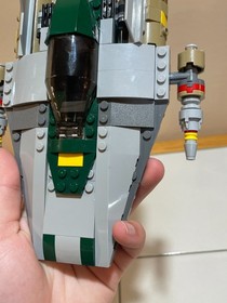 LEGO Star Wars: Rebels A-Wing 75150 (2016) w Rebel Pilot Minifig Incomplete READ