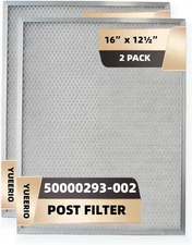 Post Filter Replacement 50000293 002 16 x 12.5 Inch 2 Pack Compatible with F50F