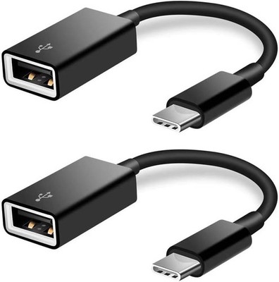 USB C to USB Adapter [2 Pack],Type-C OTG Cable Type C Male to USB A Female Usb