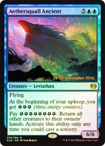 Pre-Release Promos Aethersquall Ancient - Foil - Prerelease Promo x1 Light Play,