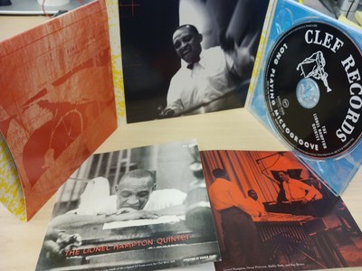 The Lionel Hampton Quintet, CD, All Inserts,Digipak, 2 LPs, 1954 VERVE, 24 Bit
