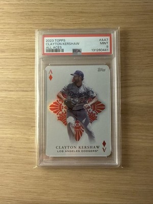 2023 Topps All Aces Clayton Kershaw #AA7 PSA 9 MINT | eBay