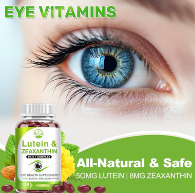 NEW Mejores Vitaminas Para La Vista Vision Borrosa Cansada Suplemento De Ojos