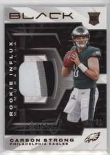 2022 Panini Black Rookie Influx Materials Copper 40/50 Carson Strong mp7