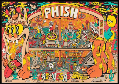 Phish Live At Sphere Las Vegas April 30 May 1 And 2 2026 Poster