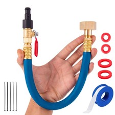 Flush Hose Fitting Kit for Yamaha,PWC Jet Boat Kit-Blue, Black