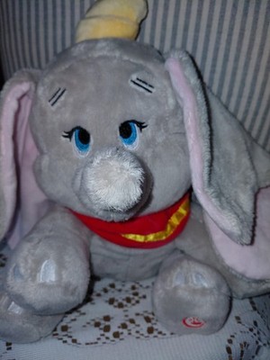 Dumbo Authentic 15-Inch Gray Plush Stuffed Elephant Disney Store Toy