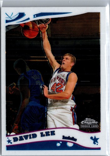 2005 Topps Chrome David Lee #180 card