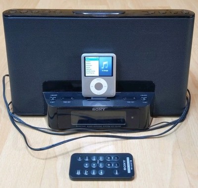Sony ICF-CS15iP Dream Machine Docking System w/ Remote + 4GB iPod Nano Gen 3