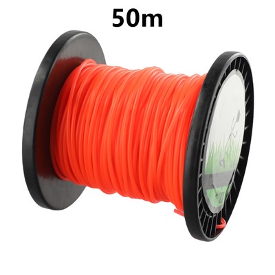 Robuste 2 4mm Rund Motorsensense Schnur 50m Schnur zum Trimmen schwer zugänglicher Stellen