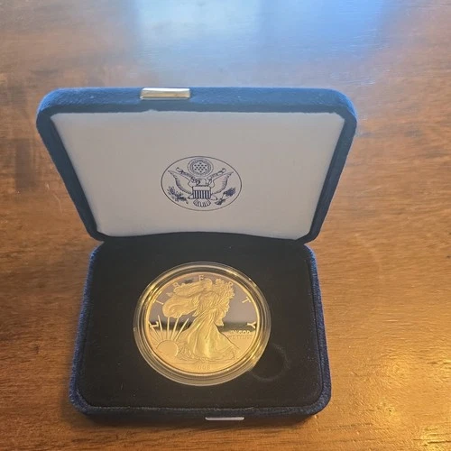 2008-W $1 American Proof Silver Eagle in Original Government Packaging