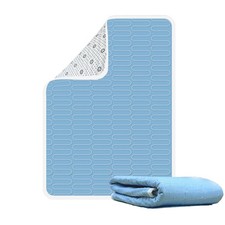 3 Pack Incontinence Bed Pads - 34"X52", Washable and Reusable Waterproof Matt...