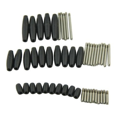 15 x Saxophon Bakelit Welle Sax Rollen Wartung Set (Lange Medium Kurze)