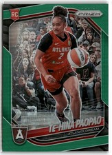 Panini 2025 Panini Prizm WNBA #61 Te-Hina Paopao Green Prizms