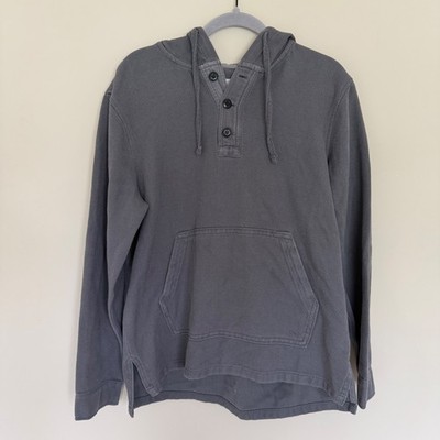 Outerknown Blanket Henley Hoodie Shirt Pullover