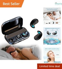 Wireless Sleep Earbuds Waterproof Tiny In Ear Noise Cancelling for Side Sleepers