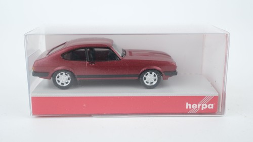 Herpa H0 023610 Ford Capri S rojo oscuro | Condition: Gebraucht
