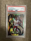 JAYDEN DANIELS 2024 SELECT PREMIER ROOKIE YELLOW GREEN SHOCK RC PSA 10