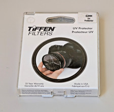 Tiffen UV Protector 62mm Lens Filter made in USA - genuine original