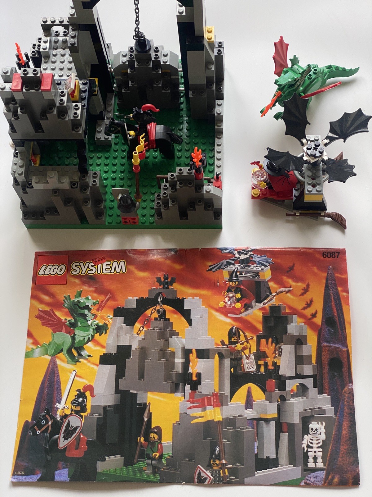 Lego Castle 6087 Witch's Magic Manor (vollständig, inkl. Bauanleitung)