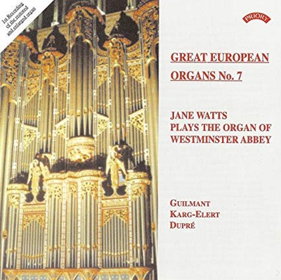 Alexandre Guilmant - Jane Watts Plays the Organ of Westminster Abbey - - B600z