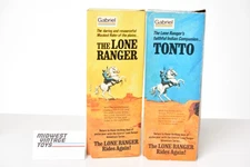 1973 Gabriel Lone Ranger and Tonto Figures New In Box NIB