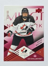 PORTER MARTONE  🔥EXCLUSIVES 038/100🔥 2024 Upper Deck Team Canada Juniors #59