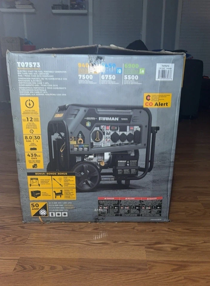 Genorador Firman T07573 nuevo. Lo compramos, caja abierta nunca usada. Foto 2 de 4