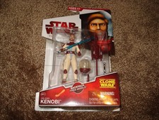 Obi-Wan Kenobi CW12  2009 STAR WARS The Clone Wars Space Suit TCW NEW Hasbro