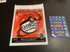 Vintage Pokemon Burger King Kids Meal 1999 Toy Bag & Flyer