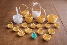 Lot Of Miniature Baskets For Crafting