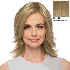 Eva Gabor Top Perfect Hairpiece - GL16-27 Buttered Biscuit by HAIRUWEAR