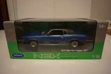 1/18 Welly NEX 1970 Mercury Cougar XR7 (876)
