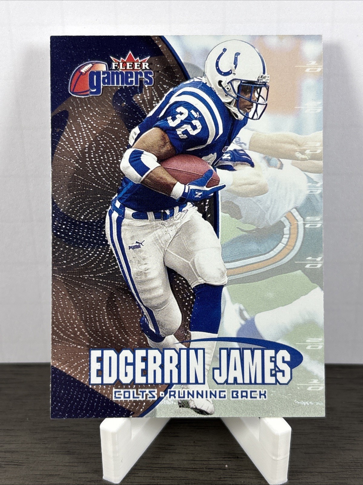 2000 Fleer Gamers SkyBox #1 Edgerrin James Indianapolis Colts NFL