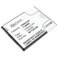 Akku Li-Ion FüR Elson Mobistel Cynus T8 - Ersetzt BTY26190 - 2000Mah