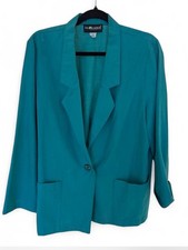 Vintage Sag Harbor Open Blazer Jacket Size 14