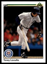 1990 Upper Deck Torey Lovullo Detroit Tigers #332