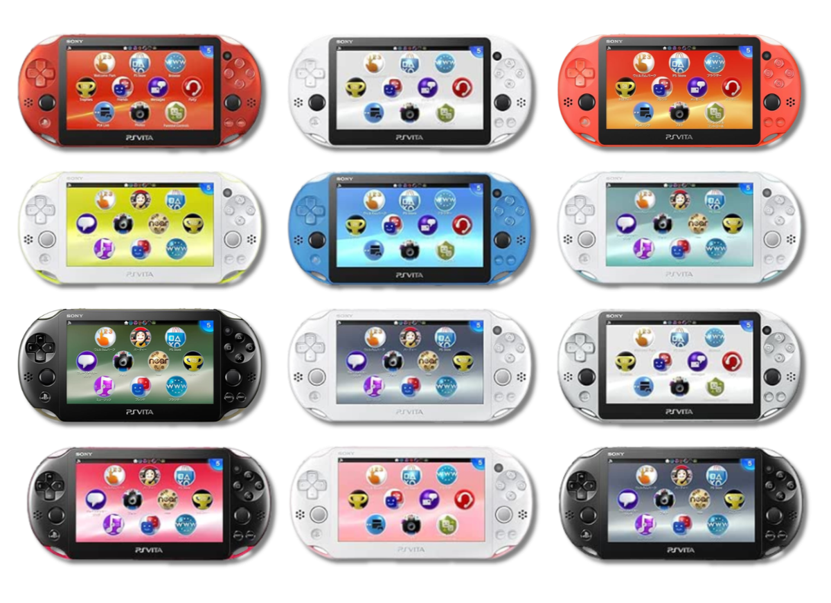 Sony Playstation PS Vita PCH-2000 Console │ Black / White / Blue