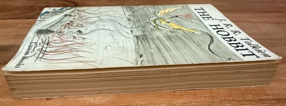 The Hobbit J. R. R. Tolkien Unwin  1966 3rd Edition Eighteenth Printing Vintage - Image 3 of 4