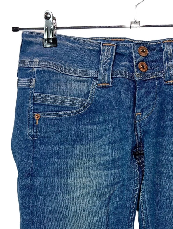 PEPE JEANS Vaquero 3/4 Mujeres Vaquero Talla EU 36 azul look casual - Imagen 3 de 4
