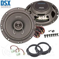Crunch Auto Lautsprecher FüR Ford Focus II 2004-2010 Front TüR 2-Wege 200W #Ahzf