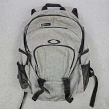 Oakley 30L Blade Backpack Gray Sunglasses Book Bag Damaged