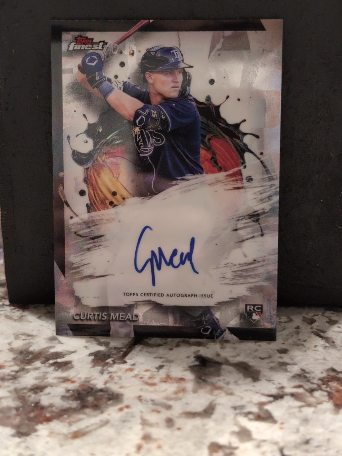 2024 Topps Finest - Finest Autographs Curtis Mead #FA-CME (AU, RC)