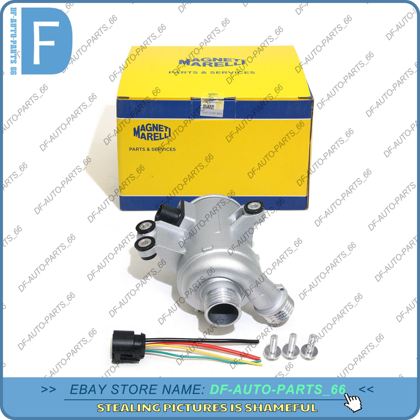 11518625098 Marelli Electric Water Pump For BMW 335i 535i X5 X3 X4 X6 N55 3.0L