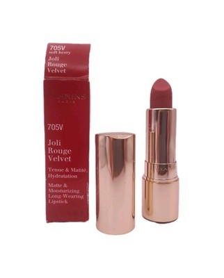 Clarins Joli Rouge Velvet Matte Moisturizing Lipstick 705V SOFT BERRY