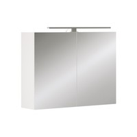 Badspiegelschrank Vicco Lavio 80 X 60 Cm Mit Led-Beleuchtung
